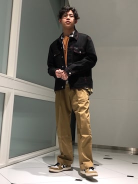 「nike sb 」｜「アイテム（ジャケット/アウター）」を使った、Sさん（メンズ・174cm）の春コーディネート