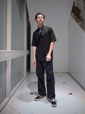 「manipuri（マニプリ）のアイテム」を使った、Sさん（メンズ・174cm）の夏コーディネート