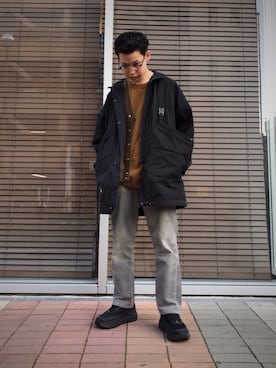 「bach（バッハ）のアイテム」を使った、Sさん（メンズ・174cm）の秋コーディネート