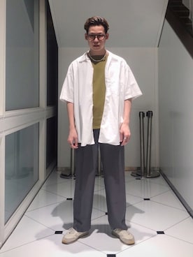 「worknotwork」｜Sさん（メンズ・174cm）の夏コーディネート