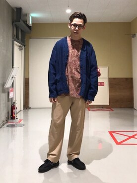 「worknotwork」｜Sさん（メンズ・174cm）の夏コーディネート