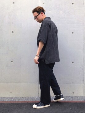 「worknotwork」｜Sさん（メンズ・174cm）の秋コーディネート