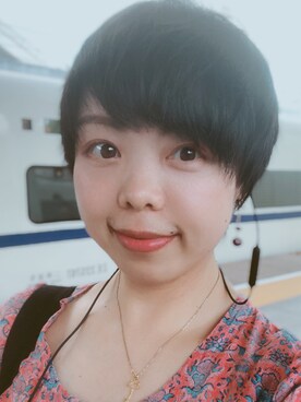 「URBAN RESEARCH（アーバンリサーチ）のアイテム（ワンピース、ピンク系）」を使った、哎呦花卷さん（レディース・162cm）の秋コーディネート