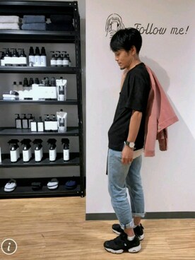 「Discoat Parisien」｜「アイテム（ブルゾン）」を使った、Discoat  men'sさん（メンズ・170cm）の秋コーディネート