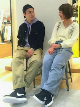 「Discoat Parisien」｜「アイテム（ブルゾン）」を使った、Discoat  men'sさん（メンズ・175cm）の秋コーディネート