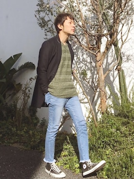 Discoat  men'sさん（メンズ・180cm）の秋コーディネート