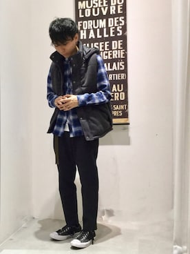 「Discoat Parisien（ディスコートパリシアン）のアイテム（その他アウター）」を使った、Discoat  men'sさん（メンズ・172cm）の冬コーディネート