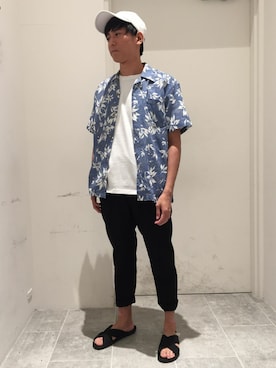 「DICAS（ディカス）のアイテム」を使った、Discoat  men'sさん（メンズ・170cm）の春コーディネート