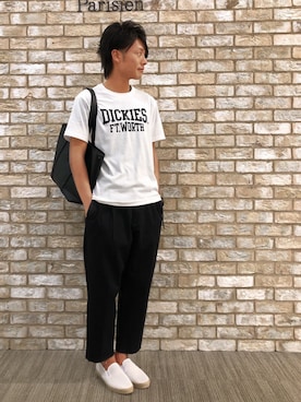 「DICAS（ディカス）のアイテム」を使った、Discoat  men'sさん（メンズ・175cm）の夏コーディネート