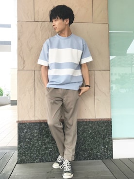 「Discoat」｜Discoat  men'sさん（メンズ・175cm）の夏コーディネート