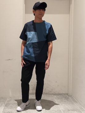 「NIKE SB（ナイキエスビー）のアイテム」を使った、Discoat  men'sさん（メンズ・170cm）の夏コーディネート