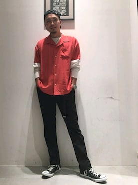 Discoat  men'sさん（メンズ・176cm）の夏コーディネート