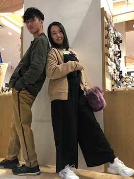 「Discoat Parisien」｜「アイテム（ジャケット/アウター）」を使った、Discoat  men'sさん（メンズ・178cm）の秋コーディネート