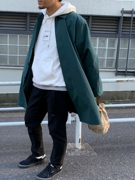 「Discoat Parisien」｜「アイテム（ジャケット/アウター）」を使った、Discoat  men'sさん（メンズ・170cm）の冬コーディネート