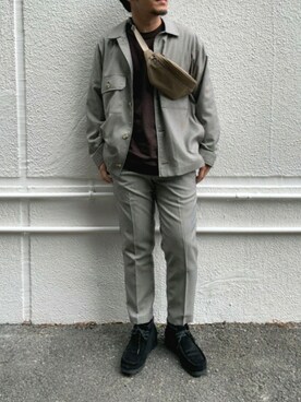 「Discoat Parisien」｜「アイテム（ジャケット/アウター）」を使った、Discoat  men'sさん（メンズ・170cm）の冬コーディネート
