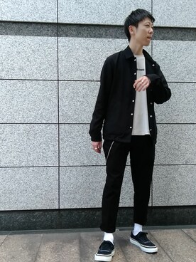 「Discoat Parisien」｜「アイテム（ジャケット/アウター）」を使った、Discoat  men'sさん（メンズ・178cm）の冬コーディネート