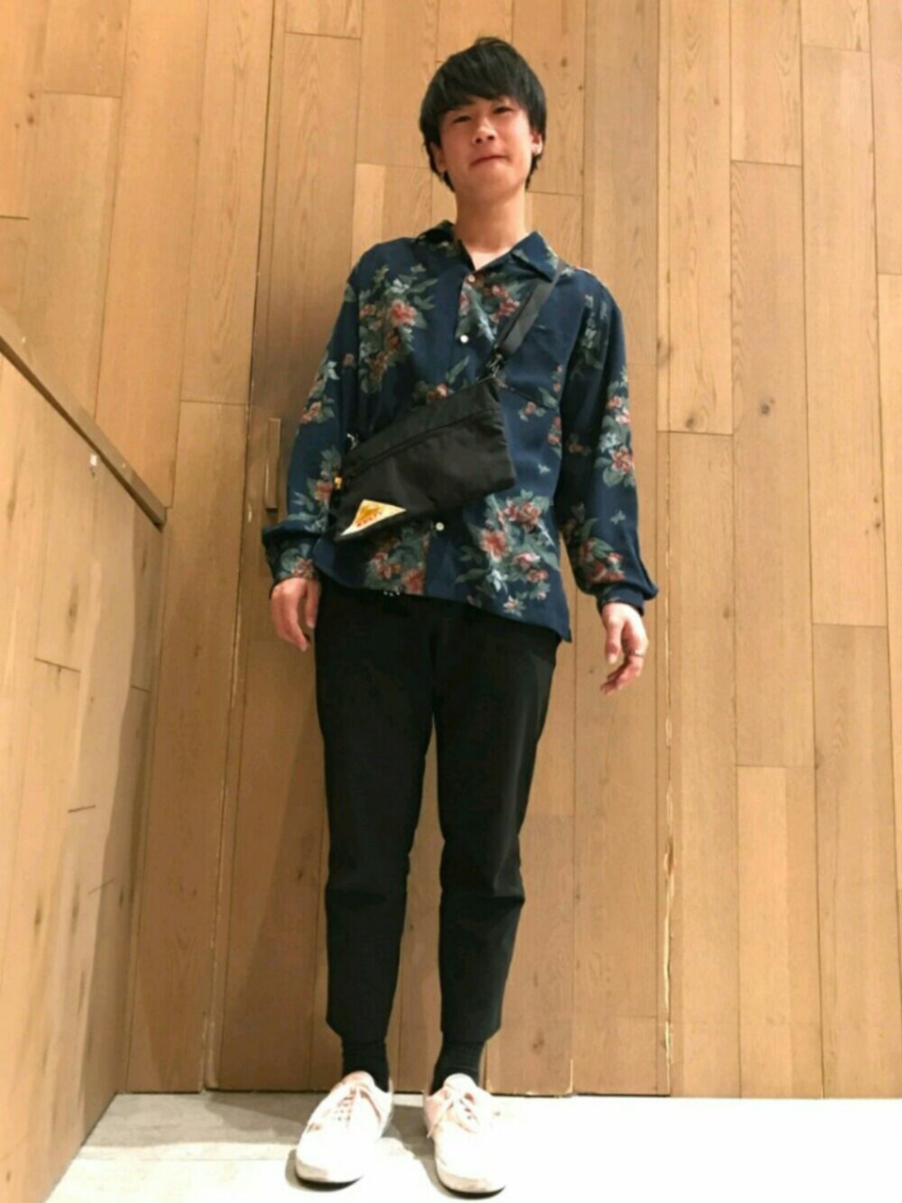 DISCOAT 花柄オープンカラーシャツ　M 花柄 長袖 オープンカラーシャツ \u2013 古着屋Top of the Hillのネット通販