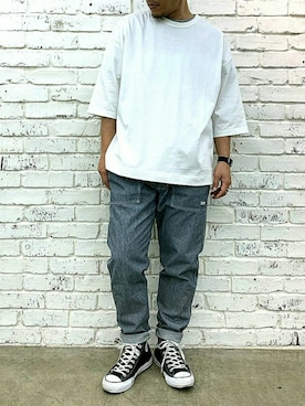 「Discoat Parisien」｜Discoat  men'sさん（メンズ・170cm）の春コーディネート