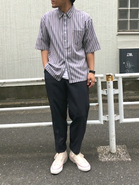 「Discoat Parisien」｜Discoat  men'sさん（メンズ・170cm）の春コーディネート