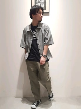 「Discoat Parisien」｜Discoat  men'sさん（メンズ・176cm）の夏コーディネート