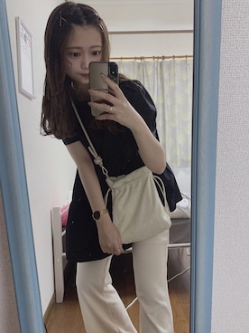 「へザー」｜「アイテム（腕時計）」を使った、miyumiyuさん（レディース・160cm）の夏コーディネート