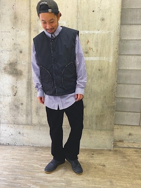 「ブルックスブラザーズ」｜「アイテム（その他）」を使った、reviehairさん（メンズ・167cm）の冬コーディネート