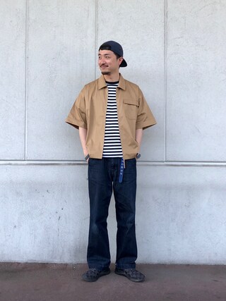Takahiro_miwa使用「CIAOPANIC（ZIPシャツブルゾン/ビッグシルエット）」的時尚穿搭
