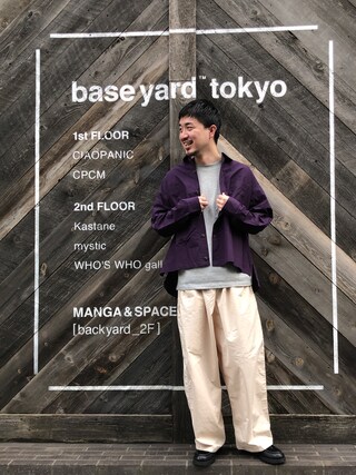Takahiro_miwa使用「CIAOPANIC（ボックスブルゾンシャツ/ビッグシルエット）」的時尚穿搭
