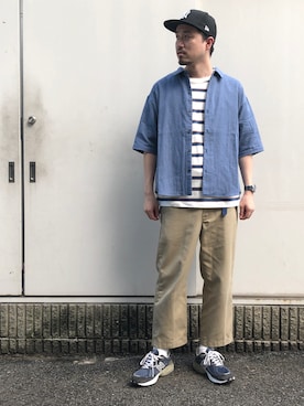 Takahiro_miwaさん（メンズ・180cm）の春コーディネート