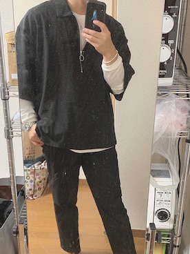 「WISM（ウィズム）のアイテム」を使った、ヨシヒコさん（メンズ・174cm）の秋コーディネート