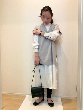 KANさん(レディース・157cm)の冬コーディネート