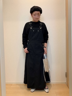 KANさん（レディース・157cm）の冬コーディネート