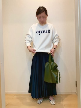 KANさん(レディース・157cm)の春コーディネート