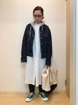 KANさん（レディース・157cm）の春コーディネート