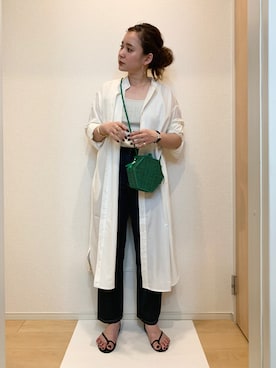 KANさん（レディース・156cm）の春コーディネート