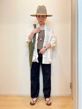 KANさん（レディース・156cm）の春コーディネート