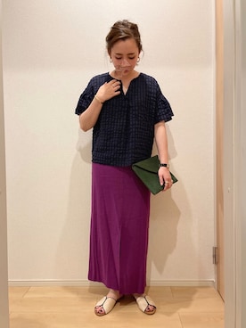 KANさん(レディース・156cm)の春コーディネート