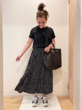 KANさん（レディース・156cm）の夏コーディネート