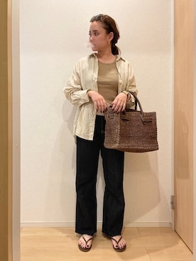 KANさん（レディース・156cm）の夏コーディネート