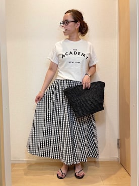 KANさん（レディース・156cm）の夏コーディネート