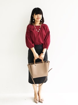 「アイテム（ピアス（両耳用））」を使った、tama_hacoさん（レディース・160cm・20代）の夏コーディネート