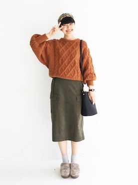 「haco!（ハコ）のアイテム」を使った、tama_hacoさん（レディース・160cm）の秋コーディネート