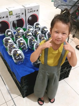 sosunnさん（キッズ・100cm）の夏コーディネート