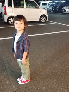 「5歳」｜「アイテム（福袋/福箱）」を使った、sosunnさん（キッズ・100cm）の秋コーディネート