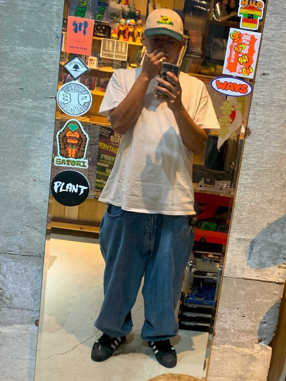 「シンプル、SK8　、skate、スケーター、スケータースタイル、street、streetstyle、ストリート、ストリートコーデ、stylesample」｜「Butter Goodsのアイテム（キャップ、グリーン系）」を使った、TKKさん（メンズ・174cm）の夏コーディネートの1枚目の写真