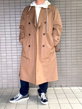 「Influence（インフルエンス）のアイテム」を使った、spyairtoさん（メンズ・172cm）の春コーディネート