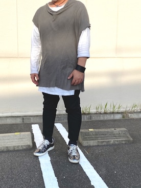 「MA_JULIUS(エムエーユリウス)のアイテム」を使った、spyairtoさん(メンズ・172cm)の春コーディネート