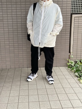 「Influence（インフルエンス）のアイテム」を使った、spyairtoさん（メンズ・172cm）の春コーディネート