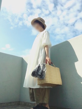 「ワランワヤン（ワランワヤン）のアイテム」を使った、うた♪さん（レディース・163cm）の夏コーディネート