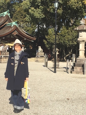 「Johanna Gullichsen（ヨハンナグリクセン）のアイテム（ハンドバッグ）」を使った、うた♪さん（レディース・163cm）の冬コーディネート